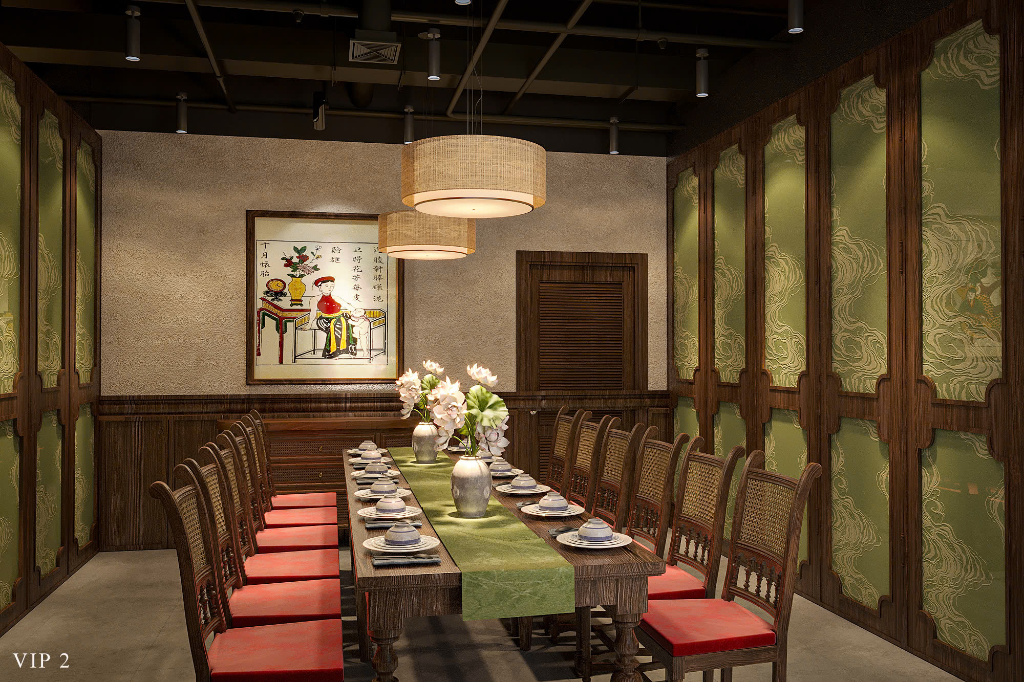 Tranh tường VIP 2